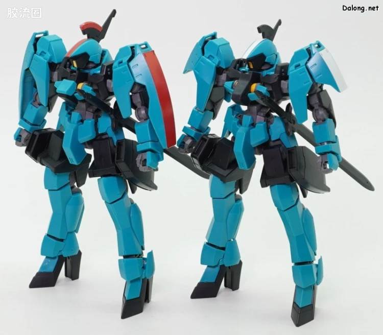 高达铁血的奥尔芬斯 HG 1/144 网络限定版 格雷兹 骑士型 卡尔塔队机 - 图片