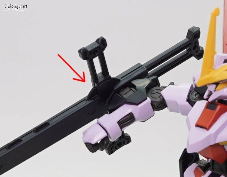 高达铁血的奥尔芬斯 HG 1/144 网络限定版 高达端白星 第2形态 - 图片