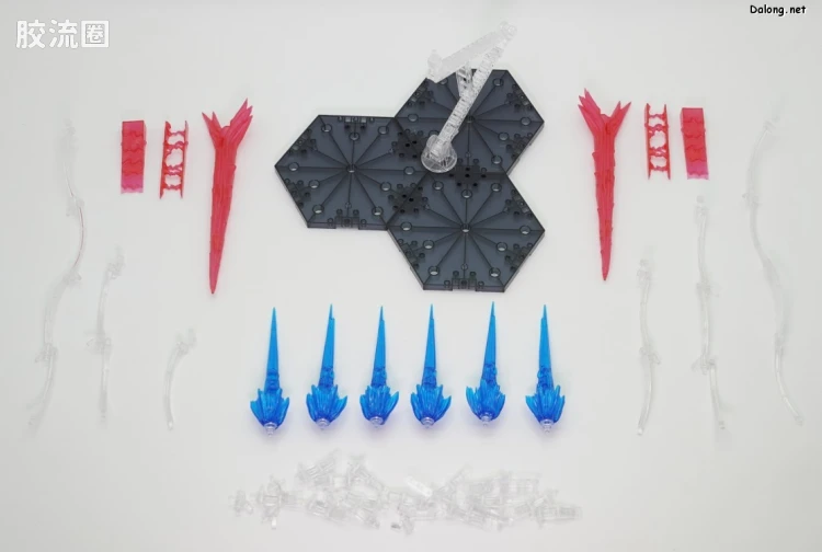 RG 网络限定版 Hi-ν高达用翼状浮游炮特效件 - 图片