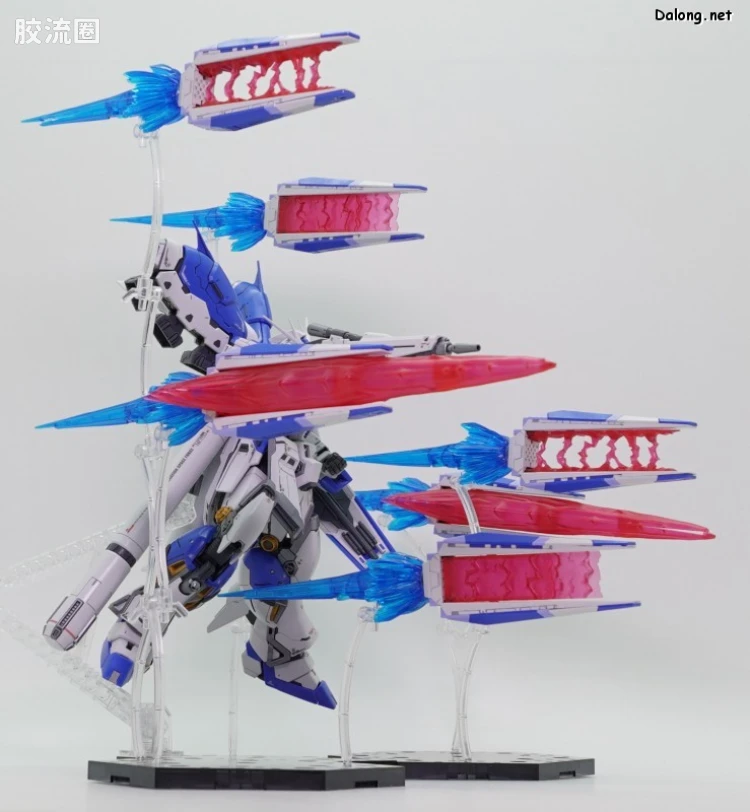 RG 网络限定版 Hi-ν高达用翼状浮游炮特效件 - 图片