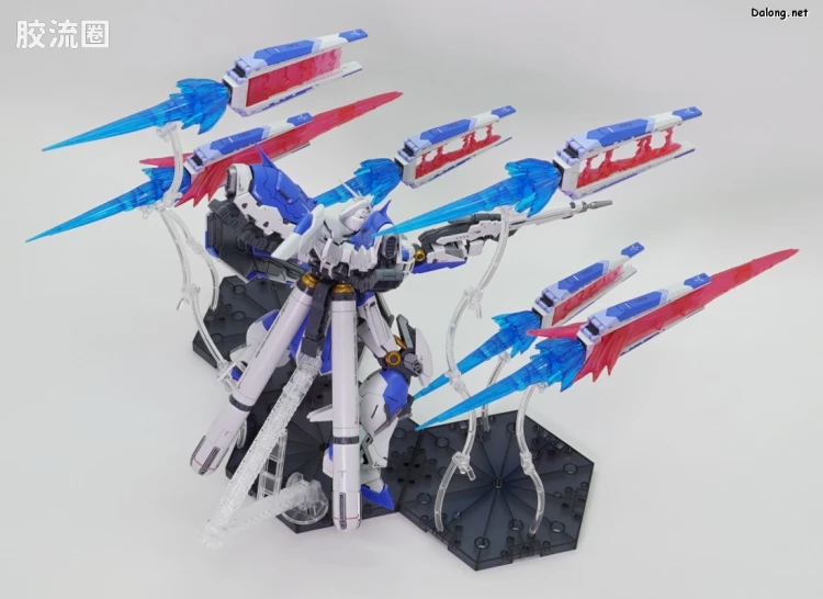 RG 网络限定版 Hi-ν高达用翼状浮游炮特效件 - 图片
