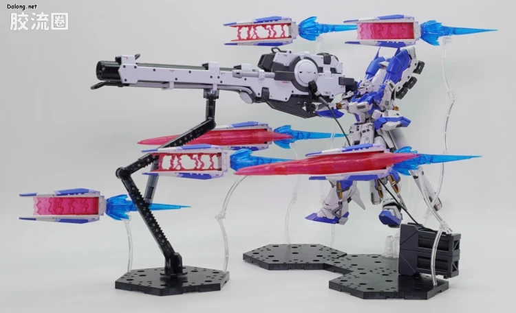 RG 网络限定版 Hi-ν高达用翼状浮游炮特效件 - 图片