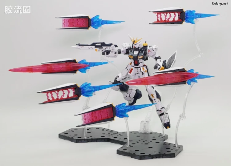 RG 网络限定版 Hi-ν高达用翼状浮游炮特效件 - 图片