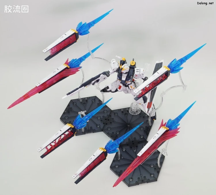 RG 网络限定版 Hi-ν高达用翼状浮游炮特效件 - 图片