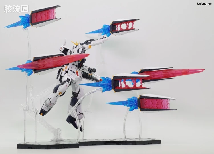 RG 网络限定版 Hi-ν高达用翼状浮游炮特效件 - 图片