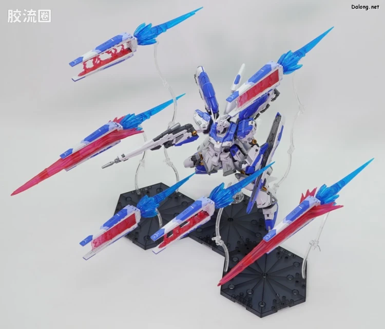 RG 网络限定版 Hi-ν高达用翼状浮游炮特效件 - 图片