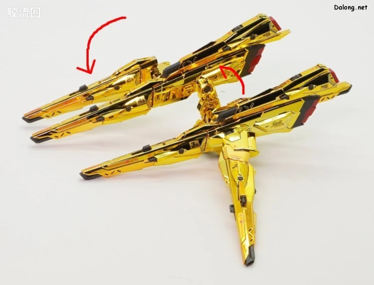 RG 网络限定版 拂晓高达用不知火背包＆HG宙斯魅影用连接件 - 图片