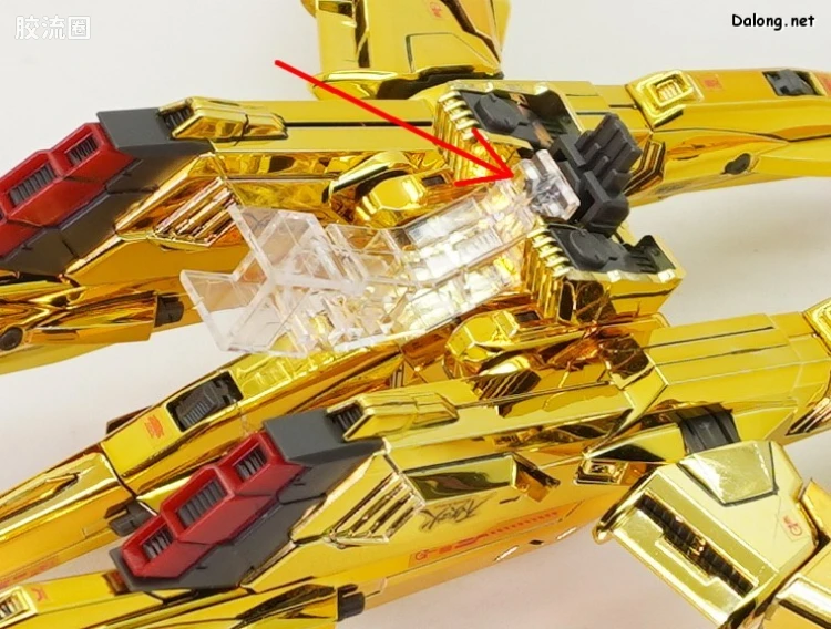 RG 网络限定版 拂晓高达用不知火背包＆HG宙斯魅影用连接件 - 图片