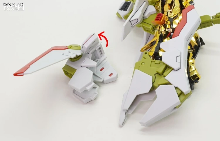 RG 网络限定版 拂晓高达用不知火背包＆HG宙斯魅影用连接件 - 图片
