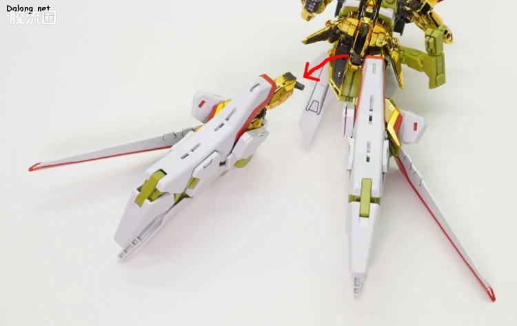 RG 网络限定版 拂晓高达用不知火背包＆HG宙斯魅影用连接件 - 图片