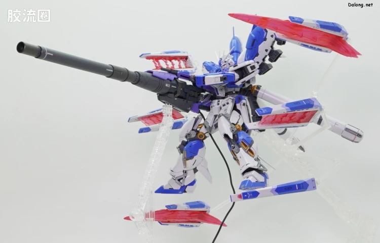 RG 网络限定版 Hi-ν高达专用 超米加火箭炮发射器&浮游炮特效件套装 - 图片