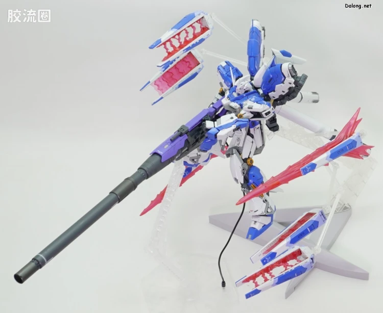 RG 网络限定版 Hi-ν高达专用 超米加火箭炮发射器&浮游炮特效件套装 - 图片