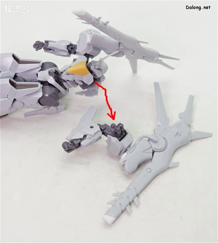 寿屋FRAME ARMS 普通版 #041 JX-25F/RC 戟刀 EA式样 - 图片