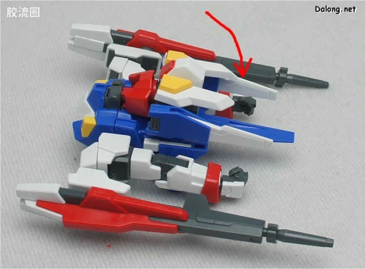 高达AGE HG AGE 普通版 17 高达AGE-2 双枪型 - 图片