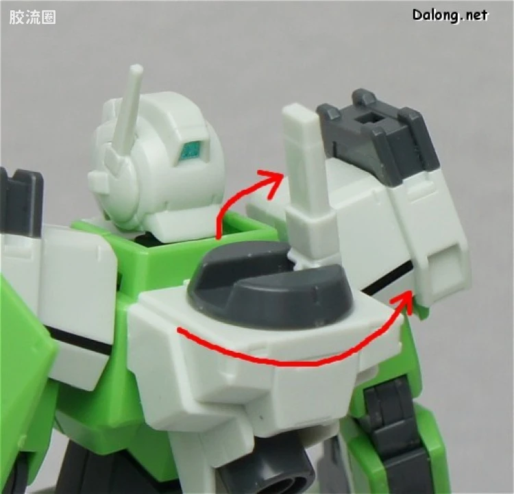 高达AGE HG AGE 普通版 18 夏璐多路改 - 图片