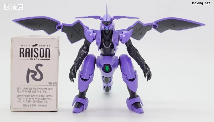高达AGE HG 网络限定版 达纳金 紫色机 - 图片