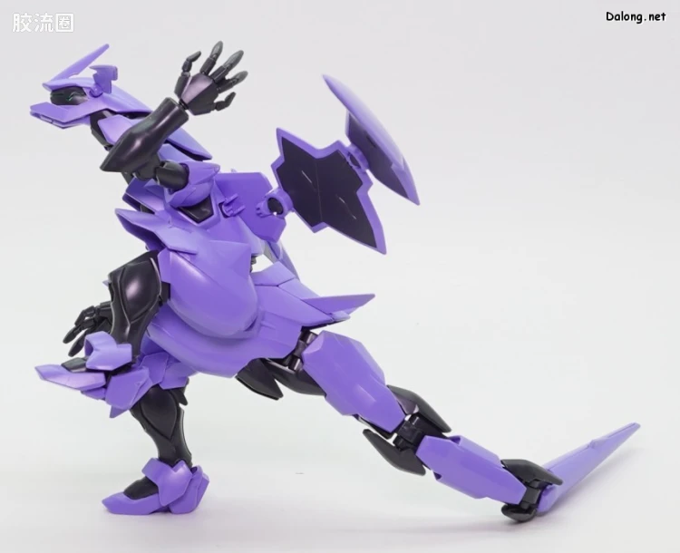 高达AGE HG 网络限定版 达纳金 紫色机 - 图片