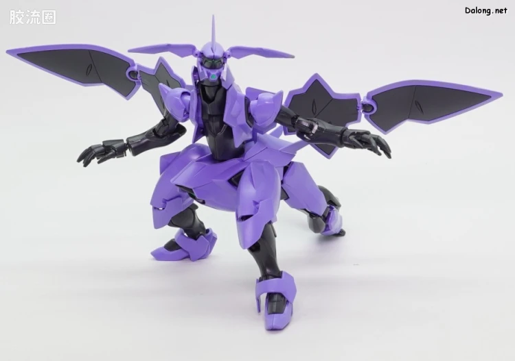 高达AGE HG 网络限定版 达纳金 紫色机 - 图片