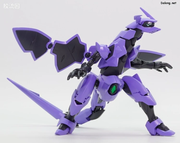 高达AGE HG 网络限定版 达纳金 紫色机 - 图片