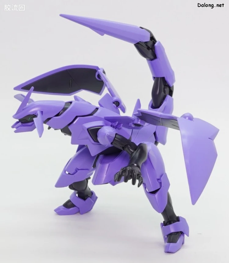高达AGE HG 网络限定版 达纳金 紫色机 - 图片