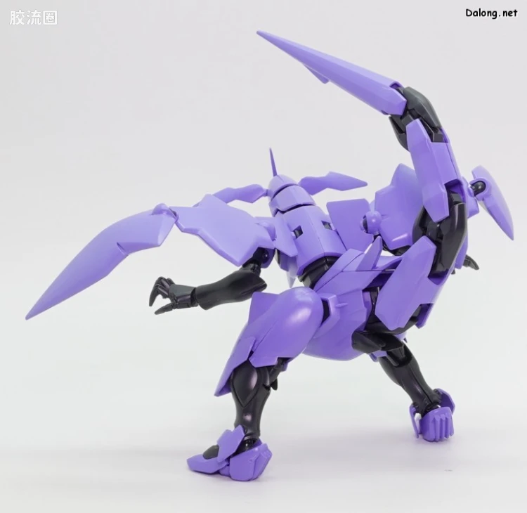 高达AGE HG 网络限定版 达纳金 紫色机 - 图片