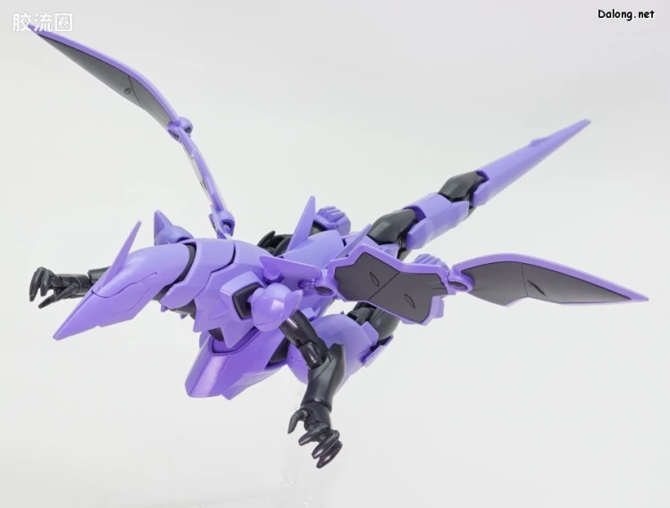 高达AGE HG 网络限定版 达纳金 紫色机 - 图片