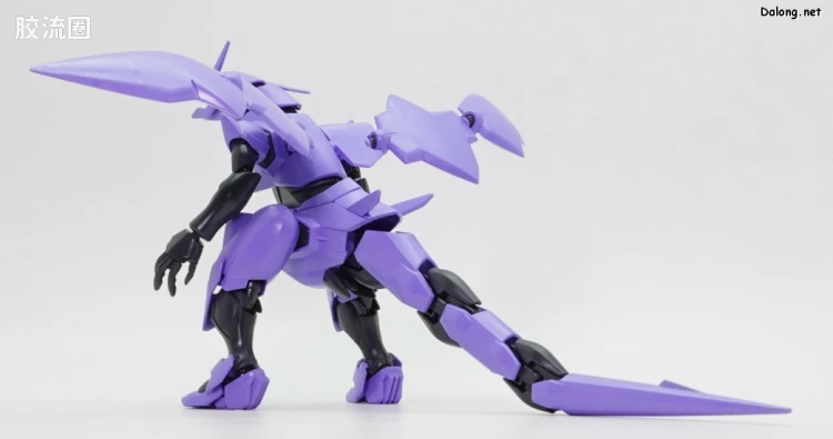 高达AGE HG 网络限定版 达纳金 紫色机 - 图片