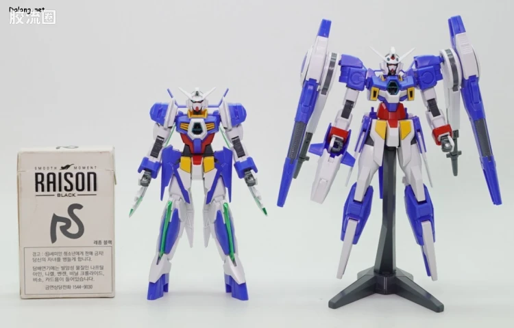 高达AGE HG 网络限定版 高达AGE-1 剃刀&高达AGE-2 阿尔忒弥斯套装 - 图片