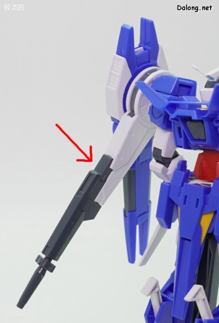 高达AGE HG 网络限定版 高达AGE-1 剃刀&高达AGE-2 阿尔忒弥斯套装 - 图片