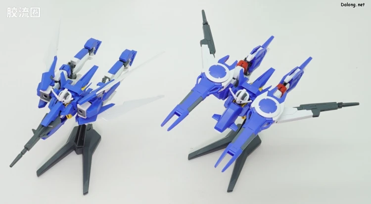 高达AGE HG 网络限定版 高达AGE-1 剃刀&高达AGE-2 阿尔忒弥斯套装 - 图片