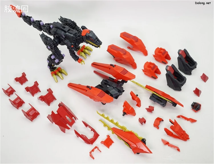 寿屋机兽起源 普通版 045 EZ-049 高速战斗装备型狂暴战龙/暴风龙鬼 - 图片