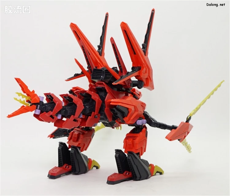 寿屋机兽起源 普通版 045 EZ-049 高速战斗装备型狂暴战龙/暴风龙鬼 - 图片