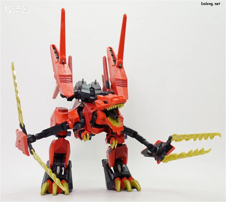 寿屋机兽起源 普通版 045 EZ-049 高速战斗装备型狂暴战龙/暴风龙鬼 - 图片