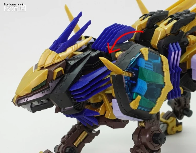 寿屋机兽起源 普通版 053 EZ-054 零式长牙狮X - 图片