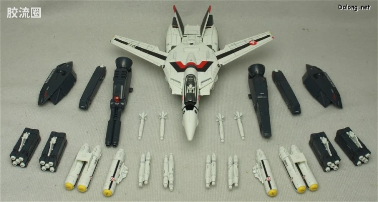 万代超时空要塞系列拼装模型 1比72 VF-1 Valkyrie用 Strike Part Set - 图片