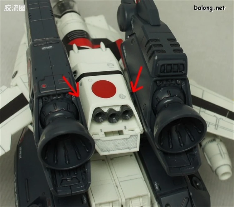 万代超时空要塞系列拼装模型 1比72 VF-1 Valkyrie用 Strike Part Set - 图片