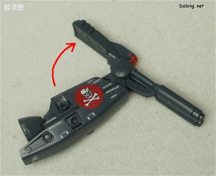 万代超时空要塞系列拼装模型 1比72 VF-1 Valkyrie用 Strike Part Set - 图片