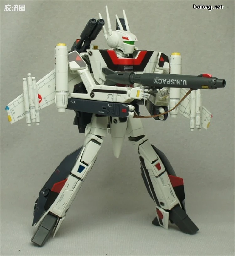 万代超时空要塞系列拼装模型 1比72 VF-1 Valkyrie用 Strike Part Set - 图片
