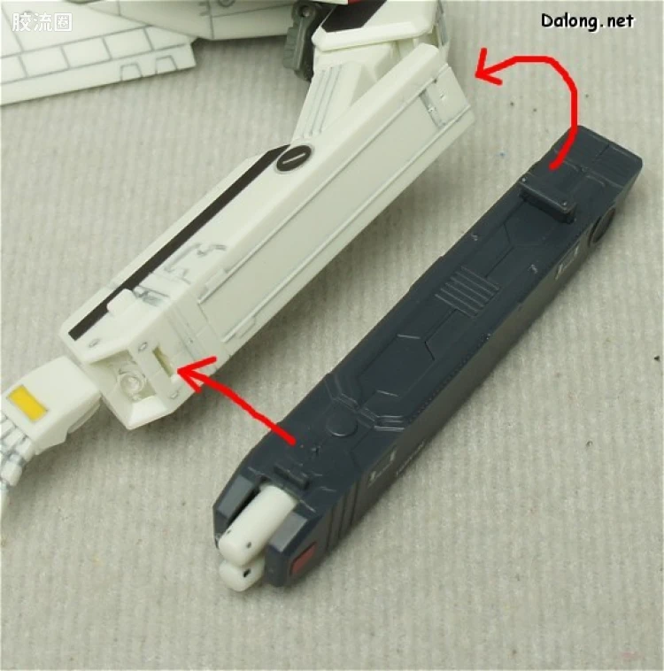 万代超时空要塞系列拼装模型 1比72 VF-1 Valkyrie用 Strike Part Set - 图片