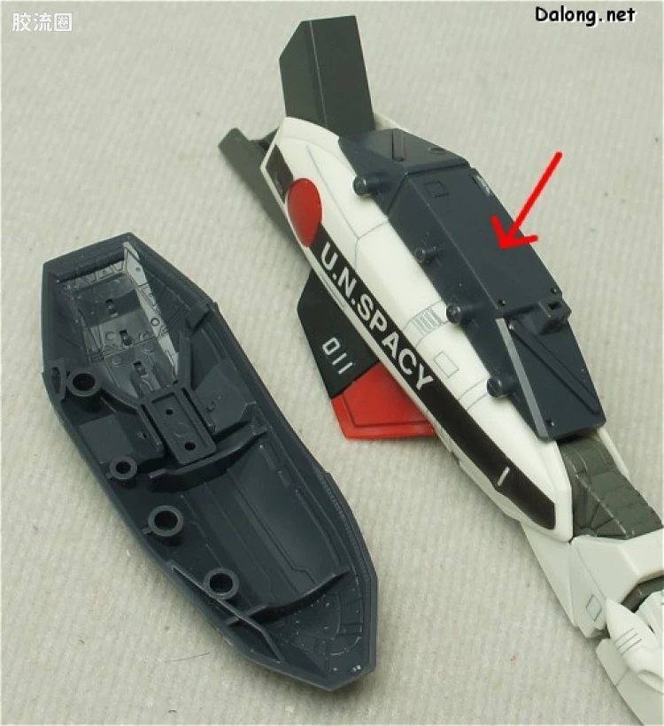 万代超时空要塞系列拼装模型 1比72 VF-1 Valkyrie用 Strike Part Set - 图片
