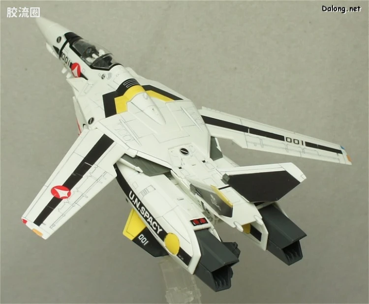 万代超时空要塞系列拼装模型 1比72 VF-1S Valkyrie 福克机 - 图片