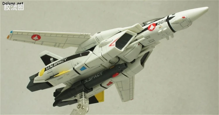 万代超时空要塞系列拼装模型 1比72 VF-1S Valkyrie 福克机 - 图片