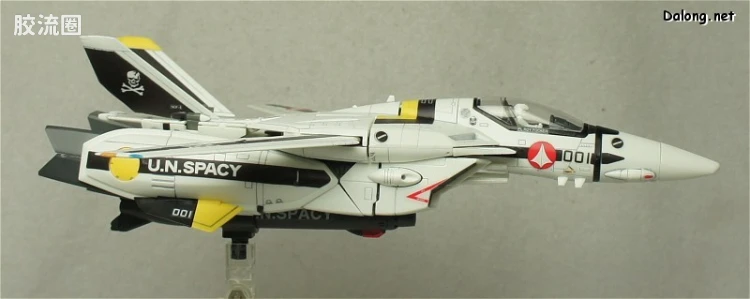 万代超时空要塞系列拼装模型 1比72 VF-1S Valkyrie 福克机 - 图片