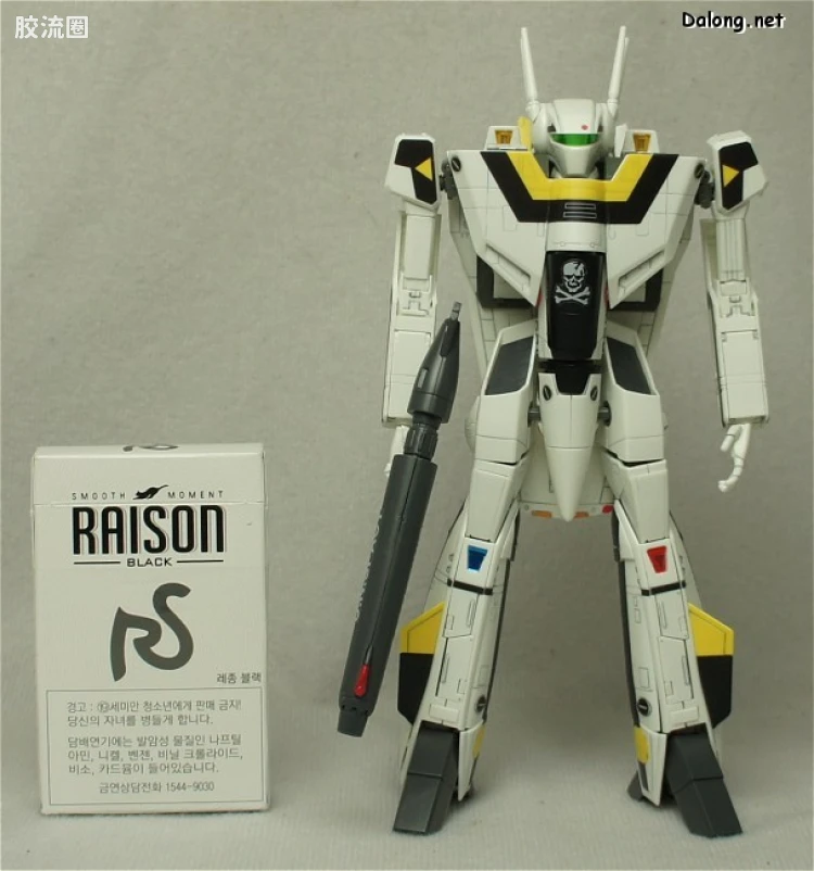 万代超时空要塞系列拼装模型 1比72 VF-1S Valkyrie 福克机 - 图片
