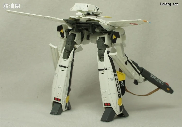 万代超时空要塞系列拼装模型 1比72 VF-1S Valkyrie 福克机 - 图片