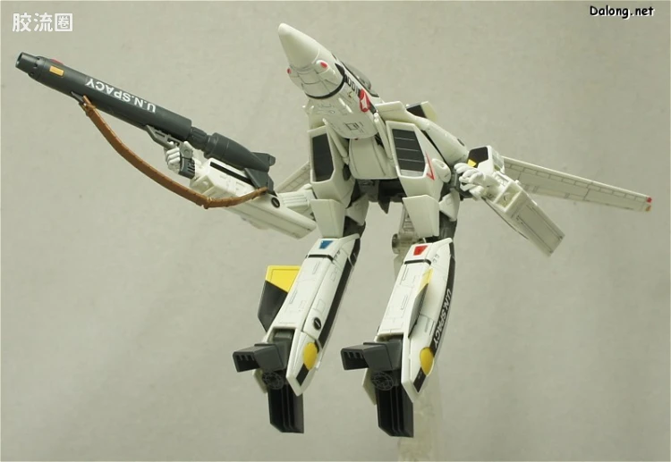 万代超时空要塞系列拼装模型 1比72 VF-1S Valkyrie 福克机 - 图片