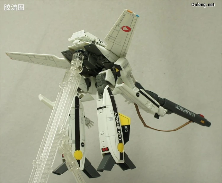 万代超时空要塞系列拼装模型 1比72 VF-1S Valkyrie 福克机 - 图片