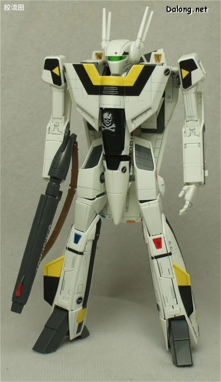 万代超时空要塞系列拼装模型 1比72 VF-1S Valkyrie 福克机 - 图片