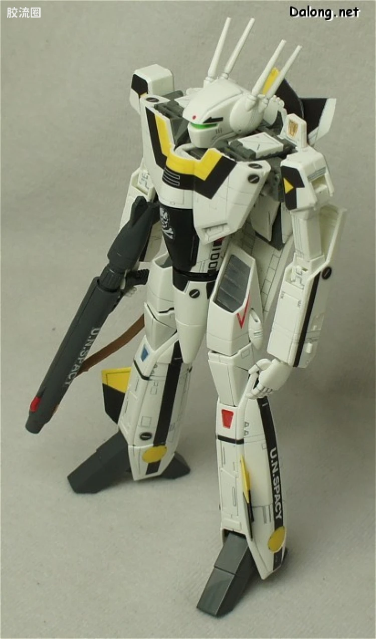 万代超时空要塞系列拼装模型 1比72 VF-1S Valkyrie 福克机 - 图片