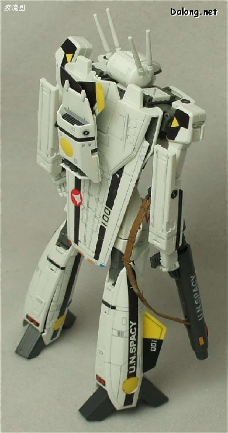 万代超时空要塞系列拼装模型 1比72 VF-1S Valkyrie 福克机 - 图片